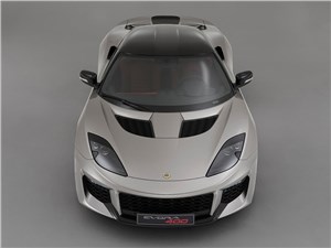Lotus Evora 400 2016 вид спереди сверху