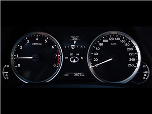 Lexus IS 2014 приборная панель