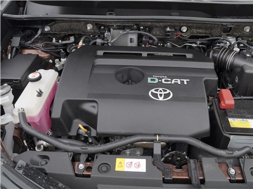 Toyota RAV4 2016 моторный отсек