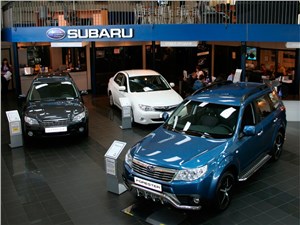 В России приостановлены продажи трех моделей Subaru