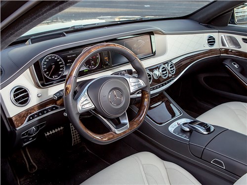 Mercedes-Benz S500 E Plug-In Hybrid 2015 салон