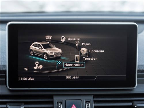 Audi Q5 2017 монитор