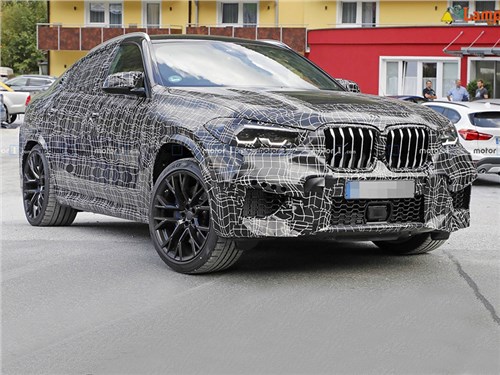 Шпионы поймали новый BMW X6