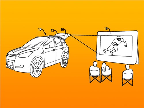 Новый Ford: автомобиль и проектор