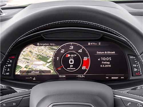 Audi SQ7 TDI 2017 приборная панель