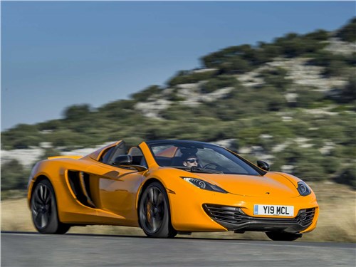 McLaren начиная с МР4 12С Spider не использует усилители кузова на открытых версиях своих моделей. Сверхжесткий карбон это позволяет