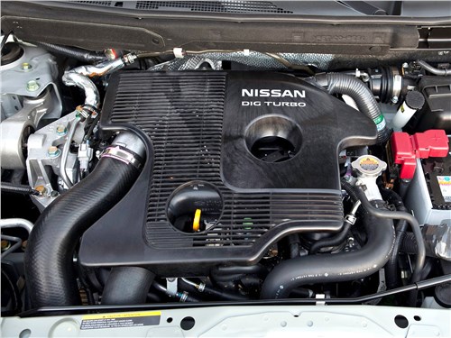Nissan Juke (2011) моторный отсек