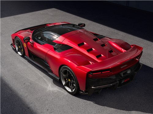 Ferrari F80 (2025) вид сзади
