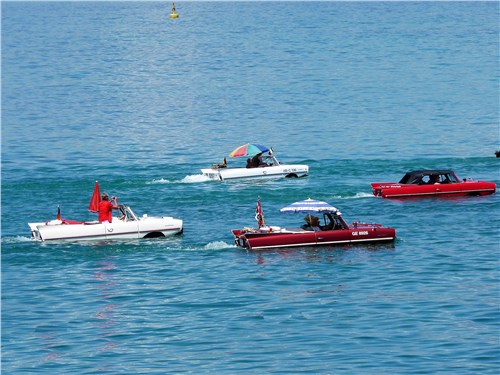 Сегодня проводятся регулярные слеты владельцев Amphicar