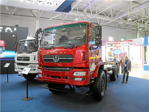 Полноприводное шасси 6х6 серии Corbu от Altai Trucks