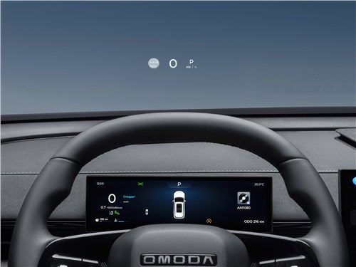 Omoda C7 (2024) проектор на лобовом стекле
