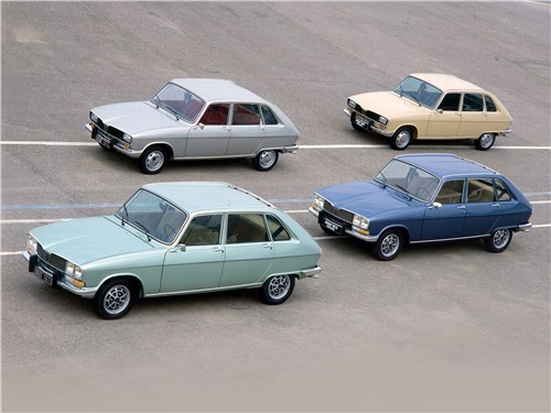 Так эволюционировал внешний вид Renault 16 за 15 лет производства 
