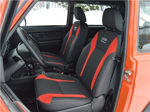 Предпросмотр lada niva sport (2025) передние кресла