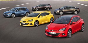 Новость про Opel Astra - Opel Astra 2012 года: внешний вид, обновленный экстерьер