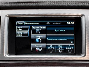 Jaguar XF 2011 монитор