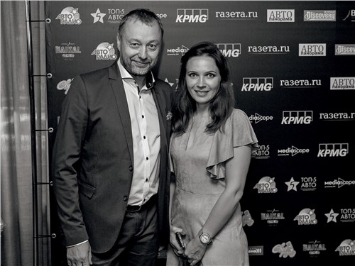Сергей Удалов («Автостат») с супругой