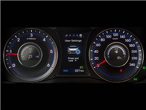 Hyundai i40 2015 приборная панель