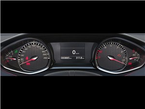Peugeot 308 GT Line 2015 приборная панель