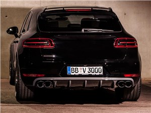 Techart / Porsche Macan Turbo вид сзади