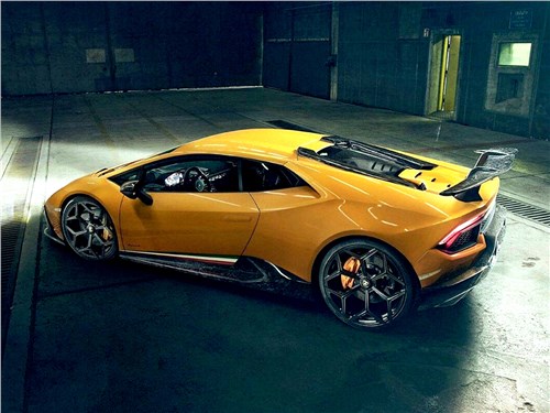 Novitec | Lamborghini Huracan Performante вид сбоку