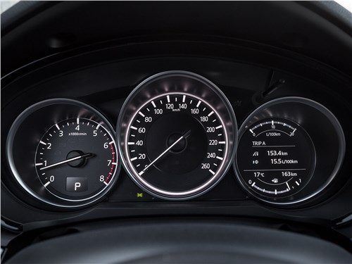 Mazda CX-9 2016 приборная панель