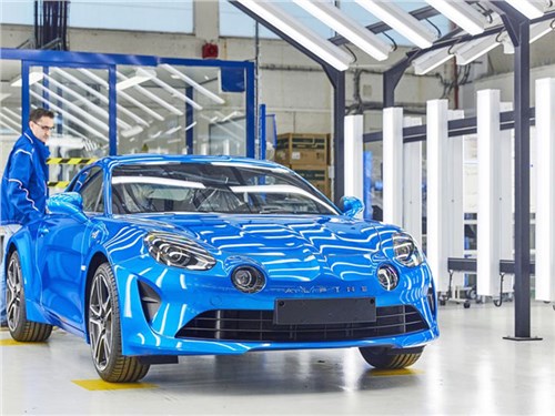 Alpine начала производство купе А110