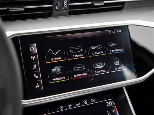 Audi A6 2019 монитор