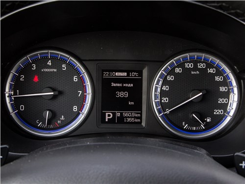 Suzuki SX4 2016 приборная панель