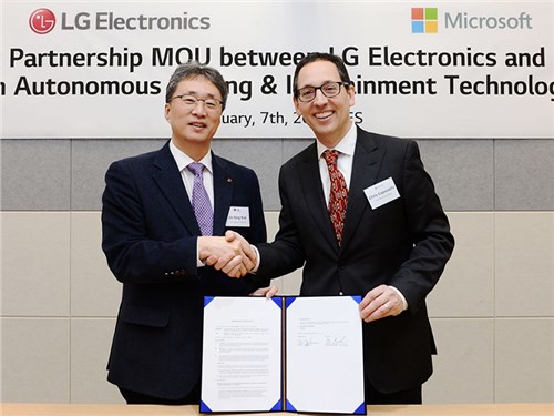 LG и Microsoft готовят автомобильную революцию