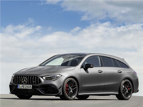 Новость про Mercedes-Benz - Mercedes-Benz CLA45 S AMG 4Matic Shooting Brake 2020