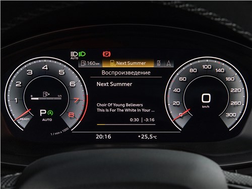 Audi Q5 (2021) приборная панель