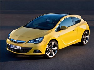 Трехдверное купе Opel Astra GTC оснастят бензиновым турбодвигателем 