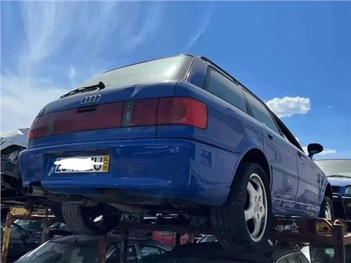 Новость про Audi - На португальской свалке обнаружили очень редкий Audi