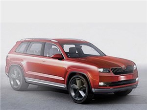 В 2016 году Skoda выпустит большой дизель-электрический гибридный кроссовер