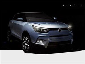 Появились первые изображения корейского кроссовера SsangYong Tivoli