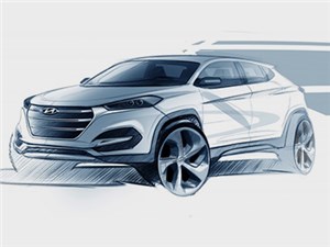 Hyundai анонсировал премьеру нового поколения кроссовера Tucson