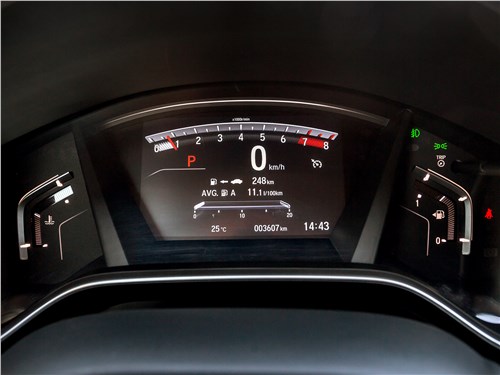 Honda CR-V 2017 приборная панель