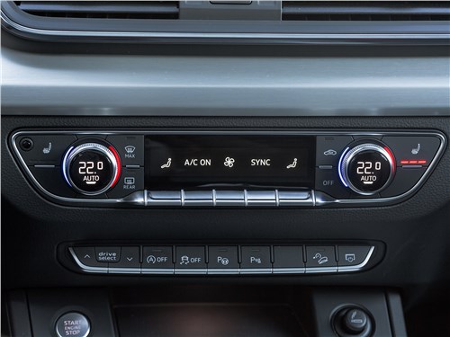 Audi Q5 2017 управление климатом