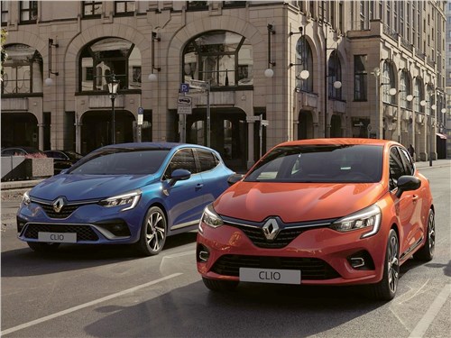 Зажигательная смесь (Renault Clio Sport,Opel Corsa OPC,Seat Ibiza Cupra,Skoda Fabia RS) Clio - Renault Clio 2020 вид спереди