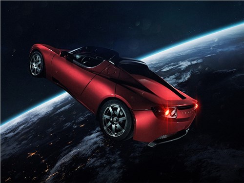 Новость про Tesla Motors Roadster - Автомобиль Илона Маска признали космическим мусором