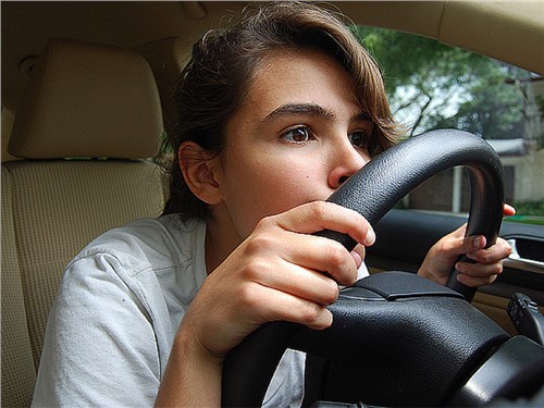 Как ведут себя на дороге водители-новички?