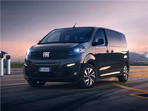 Fiat представил электрический минивен E-Ulysse