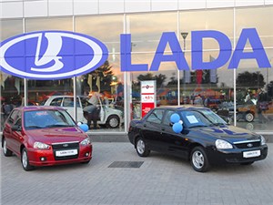 Автомобили Lada больше не поставляются на Украину