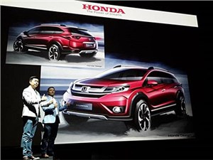 В Индии анонсировали появление нового семиместного кроссовера от Honda