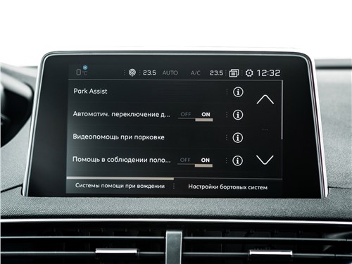 Peugeot 5008 2017 монитор