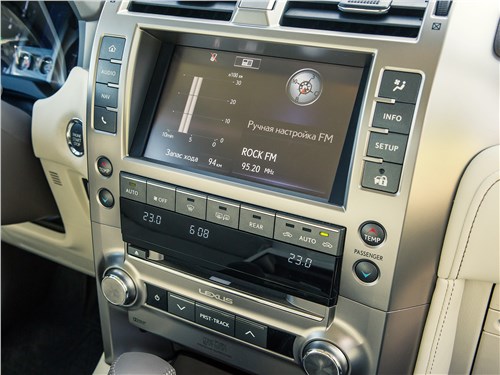 Lexus GX 460 2014 центральная консоль