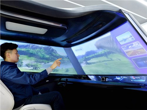 Hyundai представит цифровое стекло для автомобилей