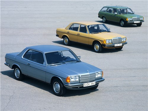 Mercedes-Benz W123 варианты кузовов