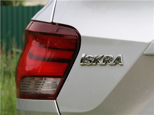 Lada Iskra (2025) задний фонарь