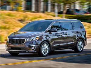 В Америке начались продажи нового поколения Kia Sedona